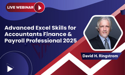 Advanced Excel Skills for Accountants Finance & Payroll Professional 2025